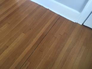 hardwood flooring in older home